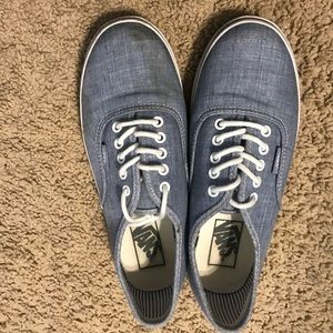 Blue Vans SZ 7